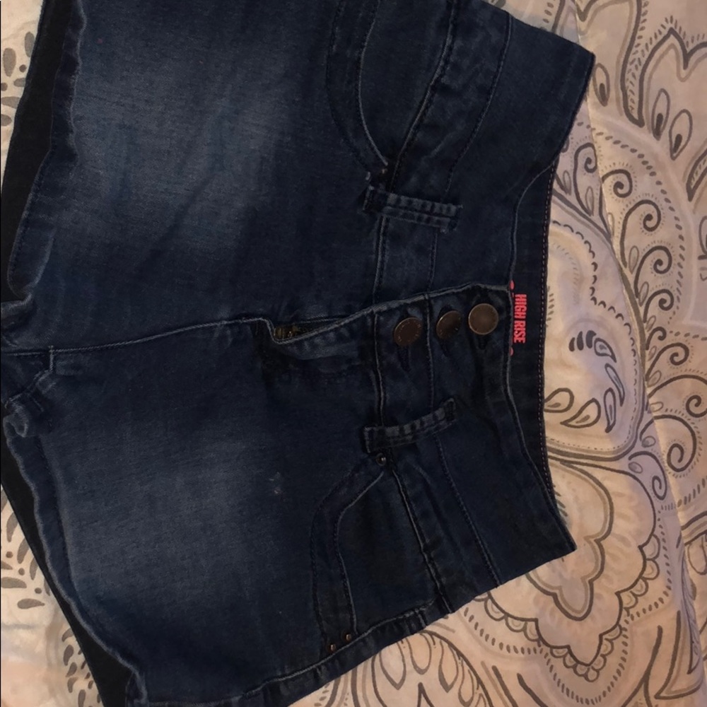 high waisted shorts